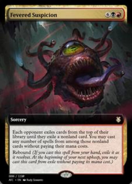 Fevered Suspicion (Foil)