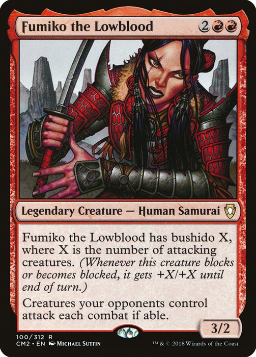 Fumiko the Lowblood - Legendary
