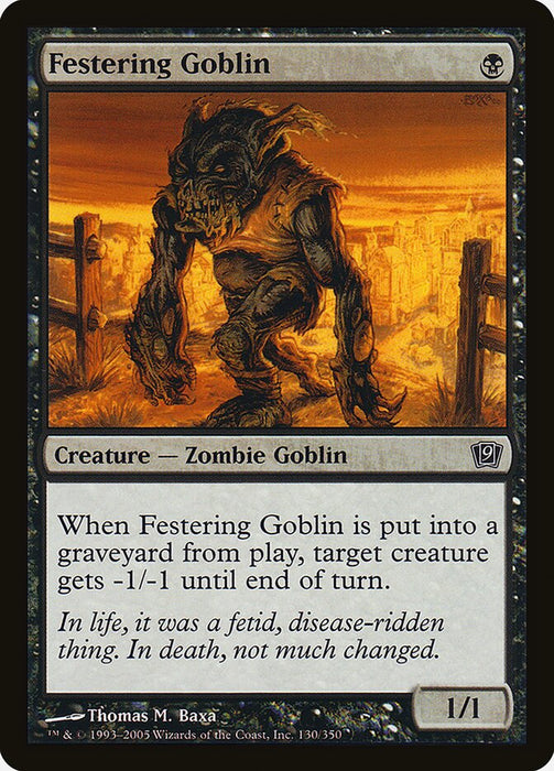 Festering Goblin (Foil)