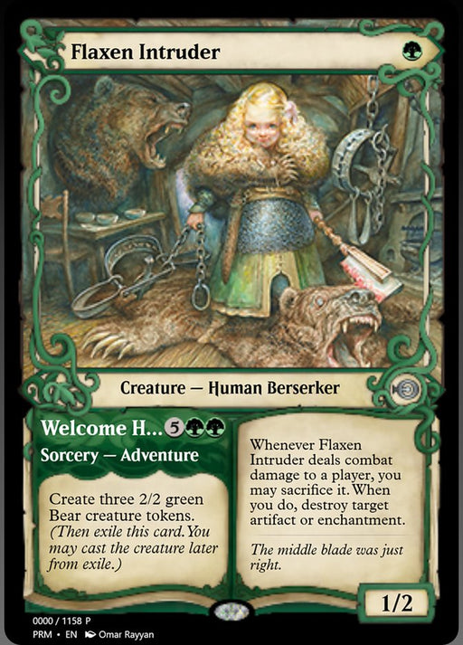 Flaxen Intruder // Welcome Home (Foil)