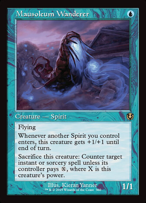 Mausoleum Wanderer - Retro Frame (Foil)