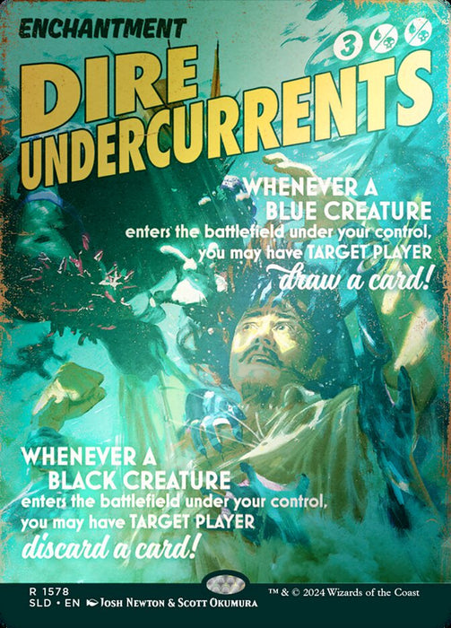 Dire Undercurrents - Borderless - Full Art (Foil)