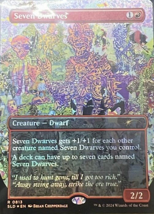 Seven Dwarves - Borderless - Full Art (Foil)
