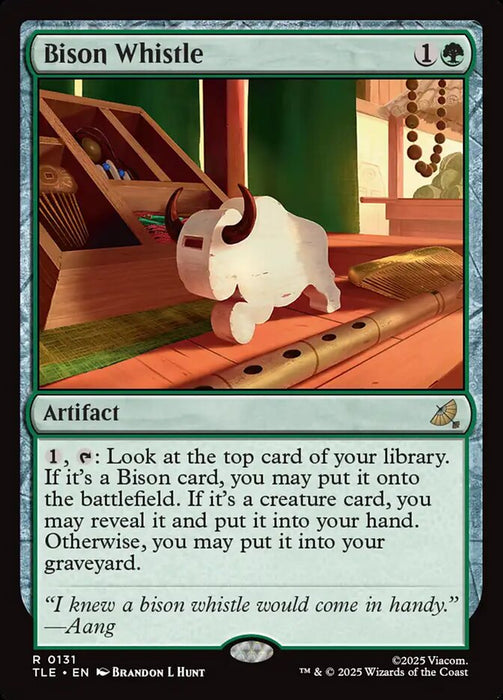 Bison Whistle (Foil)