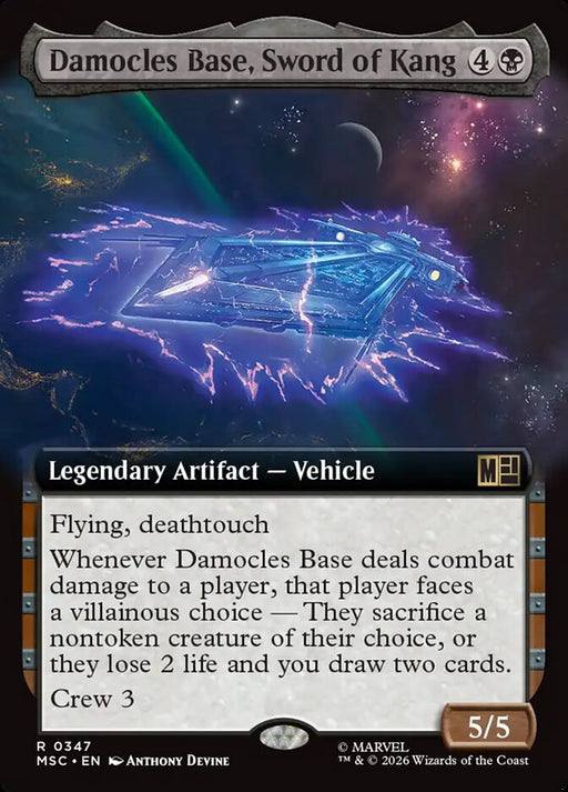 Damocles Base, Sword of Kang - Extended Art - Legendary