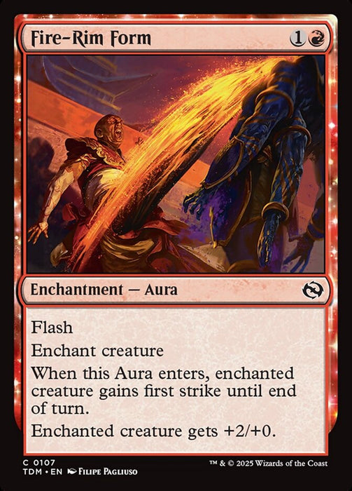 Fire-Rim Form - Enchantment (Foil)