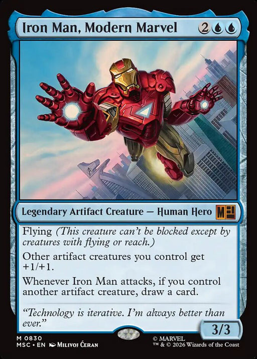 Iron Man, Modern Marvel - Legendary (Foil)