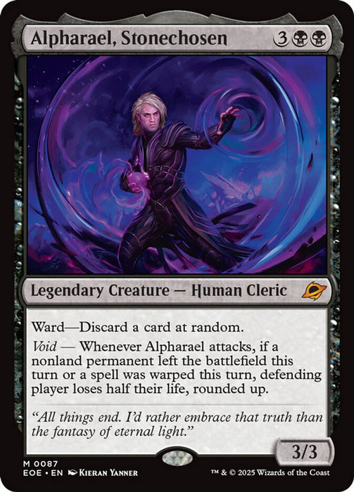 Alpharael, Stonechosen - Legendary (Foil)