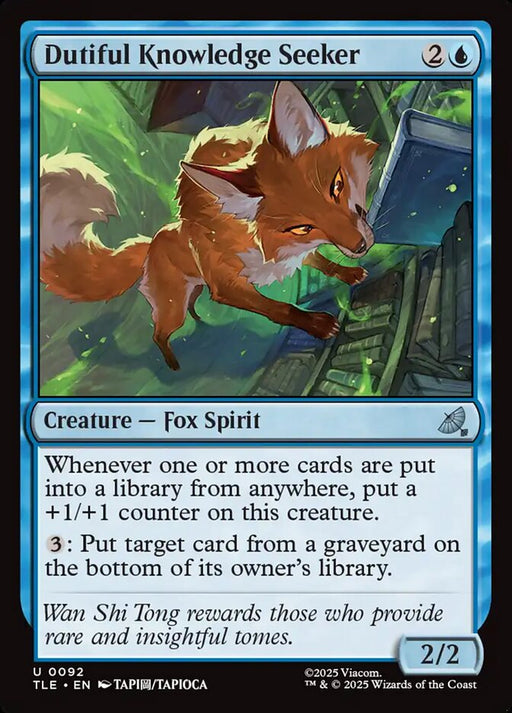 Dutiful Knowledge Seeker (Foil)