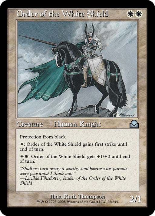 Order of the White Shield (Foil)