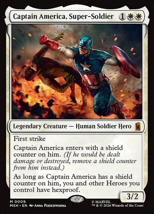 Captain America, Super-Soldier - Legendary (Foil)