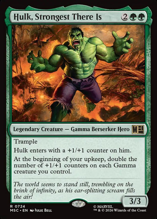 Hulk, Strongest There Is - Legendary (Foil)