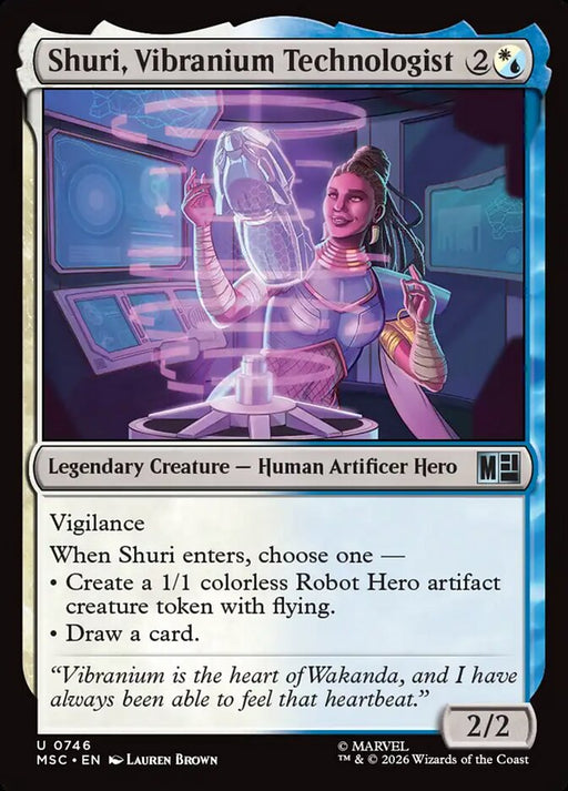 Shuri, Vibranium Technologist - Legendary