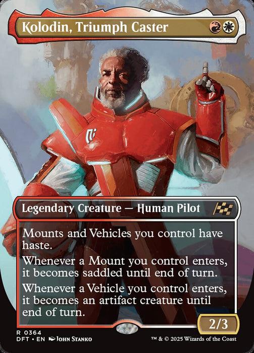 Kolodin, Triumph Caster - Borderless - Legendary - Inverted (Foil)
