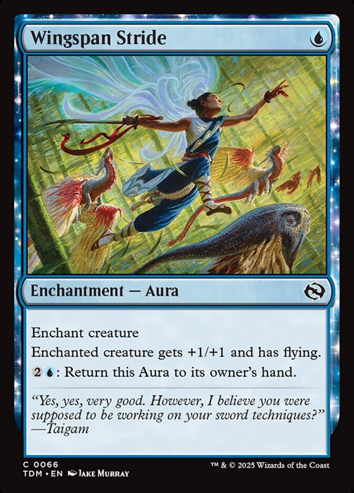 Wingspan Stride - Enchantment (Foil)