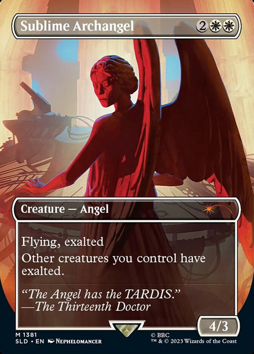 Sublime Archangel - Borderless - Full Art