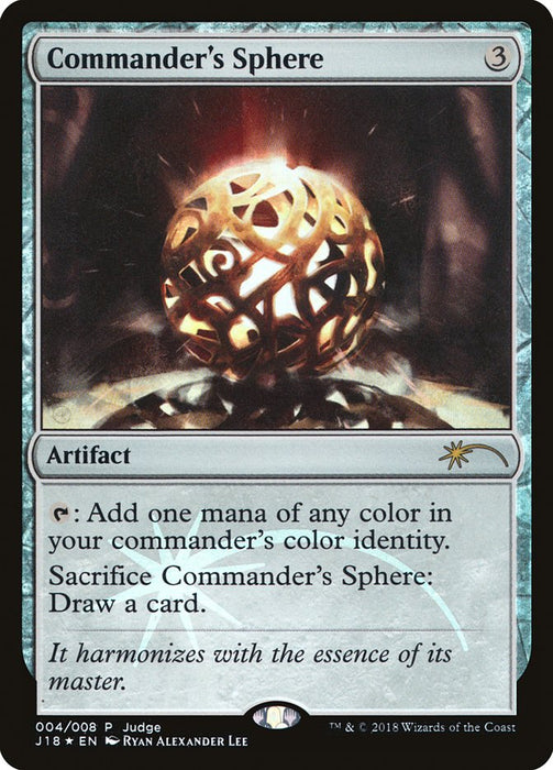 Commander's Sphere (Foil)