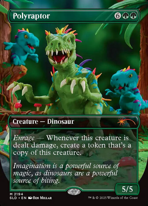 Polyraptor - Borderless - Full Art - Inverted (Foil)