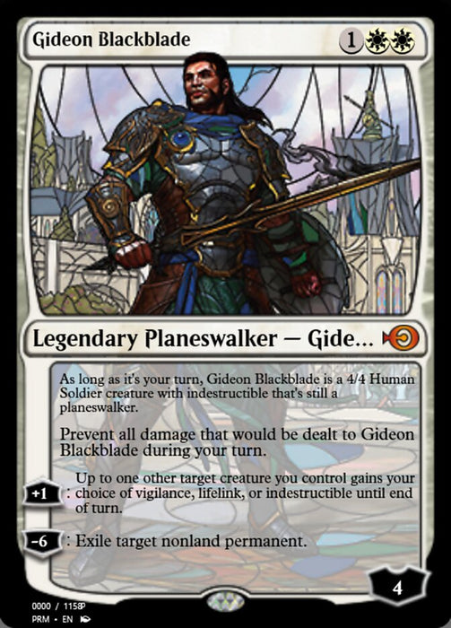 Gideon Blackblade (Foil)
