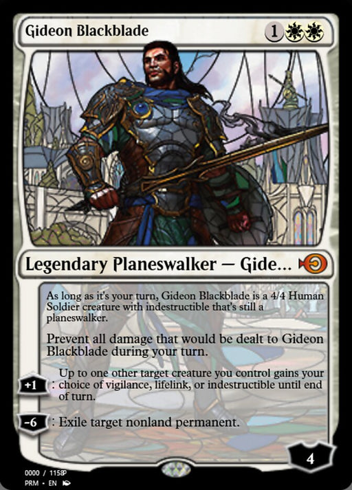 Gideon Blackblade (Foil)