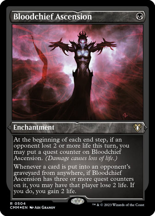 Bloodchief Ascension - Etched - Inverted - Etched (Foil)