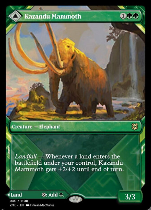 Kazandu Mammoth // Kazandu Valley (Foil)