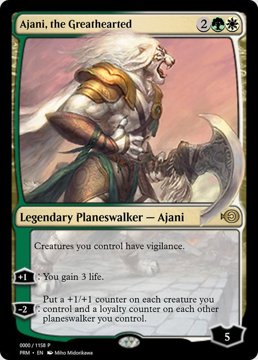 Ajani, the Greathearted (Foil)