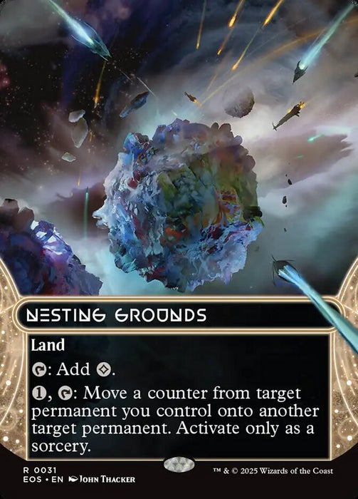 Nesting Grounds - Borderless - Full Art - Inverted (Foil)