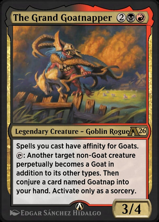 The Grand Goatnapper - Legendary