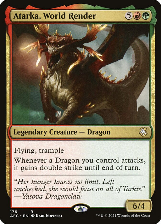 Atarka, World Render - Legendary