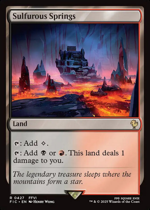 Sulfurous Springs - Surge Foil (Foil)