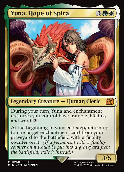 Yuna, Hope of Spira - Legendary (Foil)