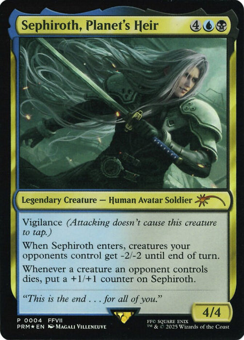 Sephiroth, Planet's Heir - Legendary (Foil)
