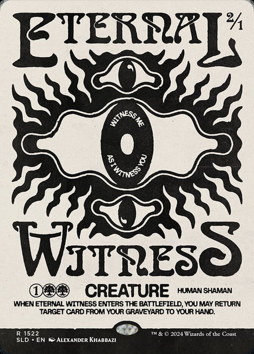 Eternal Witness - Borderless - Full Art