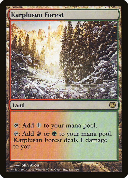 Karplusan Forest (Foil)