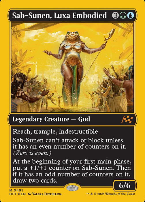 Sab-Sunen, Luxa Embodied - Legendary - Inverted (Foil)