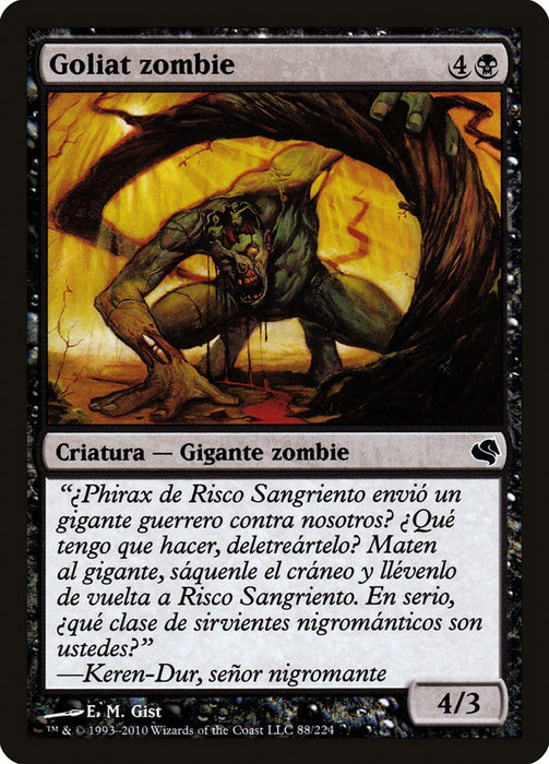 Goliat zombie - Zombie Goliath