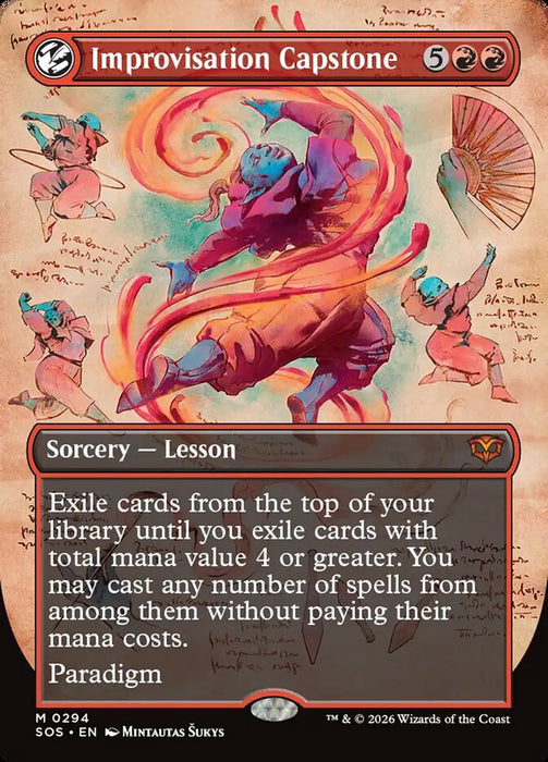 Improvisation Capstone - Borderless - Full Art - Inverted - Showcase