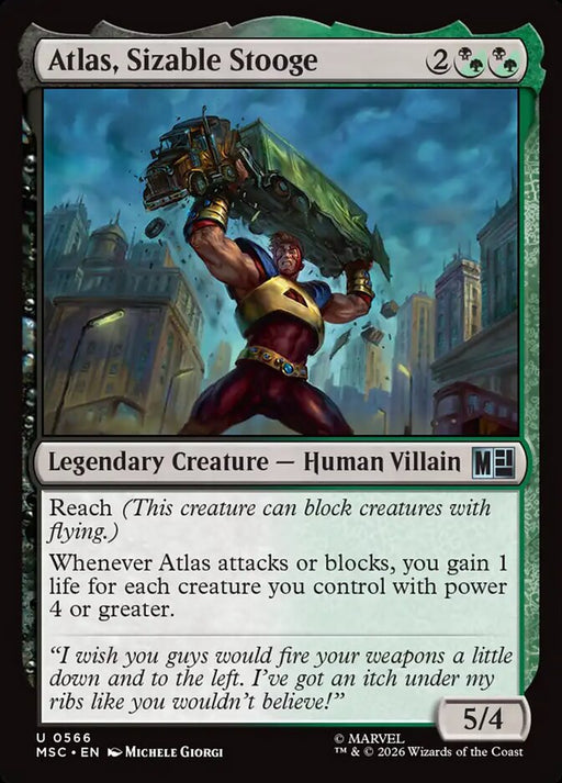 Atlas, Sizable Stooge - Legendary