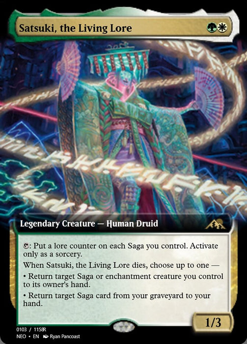 Satsuki, the Living Lore - Legendary (Foil)