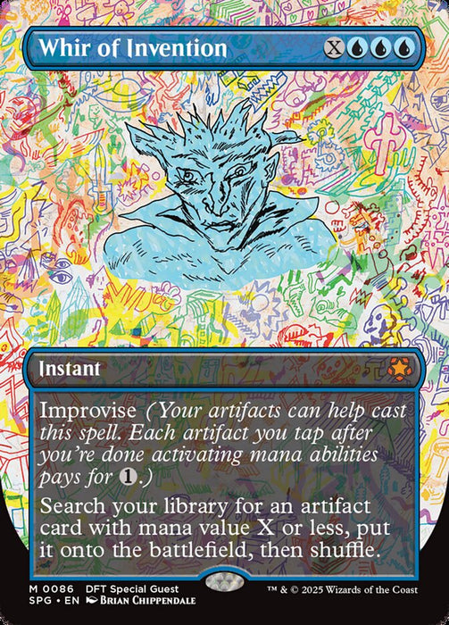 Whir of Invention - Borderless (Foil)