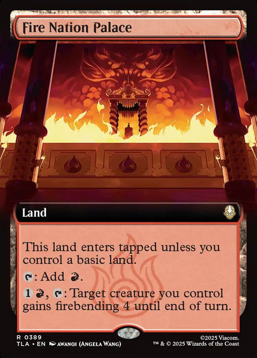 Fire Nation Palace - Extended Art (Foil)