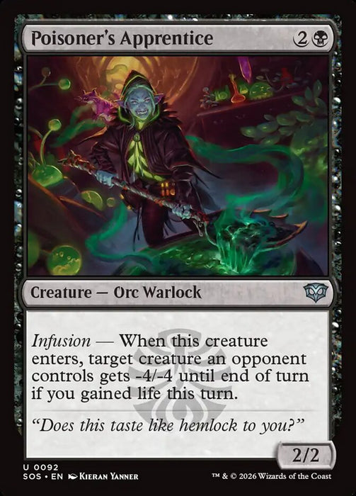Poisoner's Apprentice (Foil)