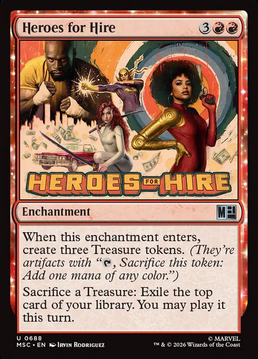 Heroes for Hire - Enchantment (Foil)