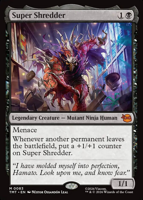 Super Shredder - Legendary (Foil)
