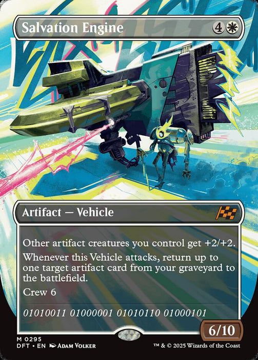 Salvation Engine - Borderless - Inverted (Foil)