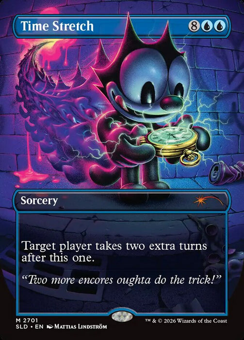 Time Stretch - Borderless - Inverted (Foil)