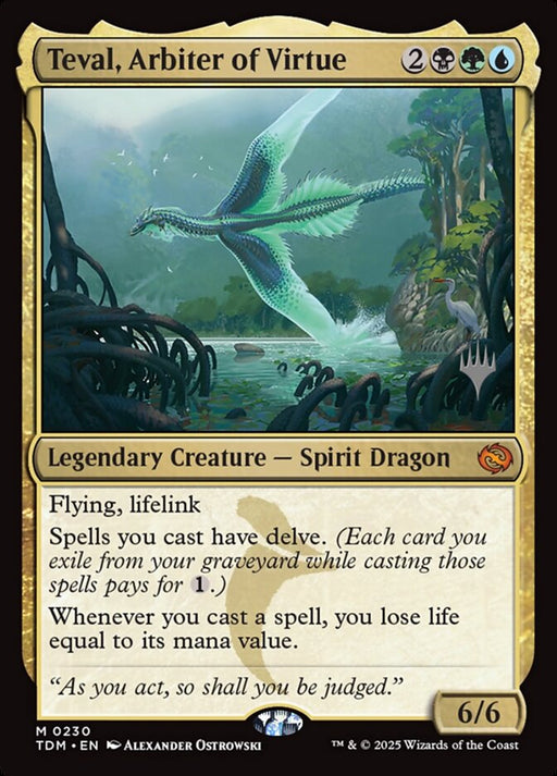 Teval, Arbiter of Virtue - Legendary (Foil)