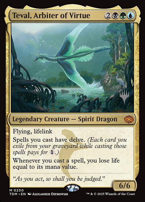 Teval, Arbiter of Virtue - Legendary