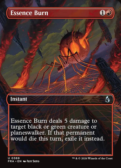 Essence Burn - Borderless (Foil)